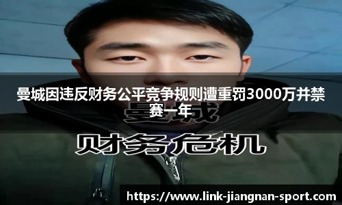 曼城因违反财务公平竞争规则遭重罚3000万并禁赛一年