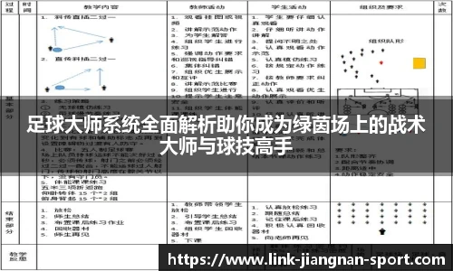 足球大师系统全面解析助你成为绿茵场上的战术大师与球技高手